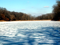 Patterns on Frozen Pond